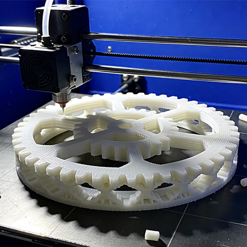 3D Print plastik delstøbning