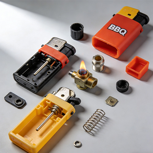 BBQ Plast Lighter Reservedele Støbning
