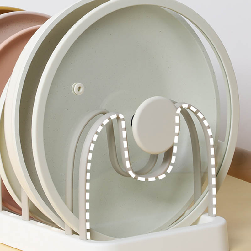 Pot lid holder molding