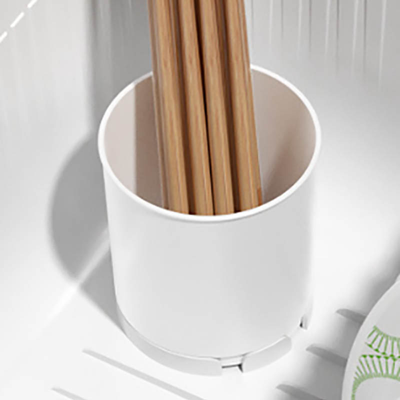 Tableware storage rack molding