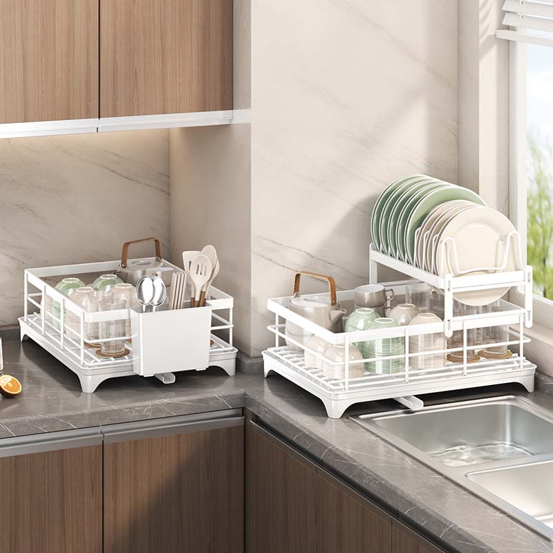 Tableware storage rack molding