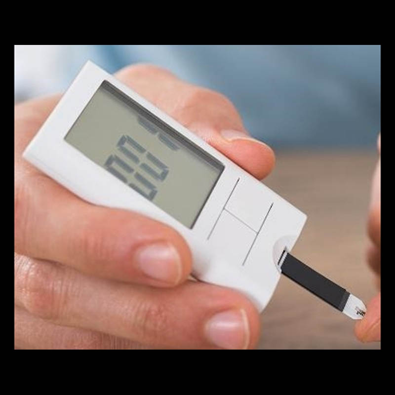 Blood glucose monitor moulding