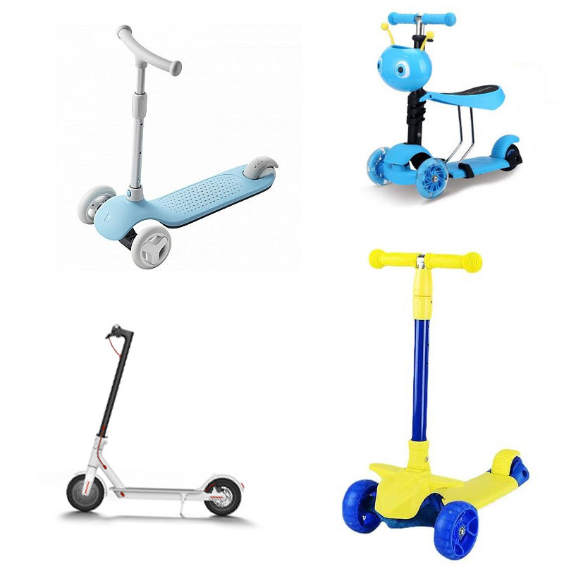 Injektionsbørn scooter støbning