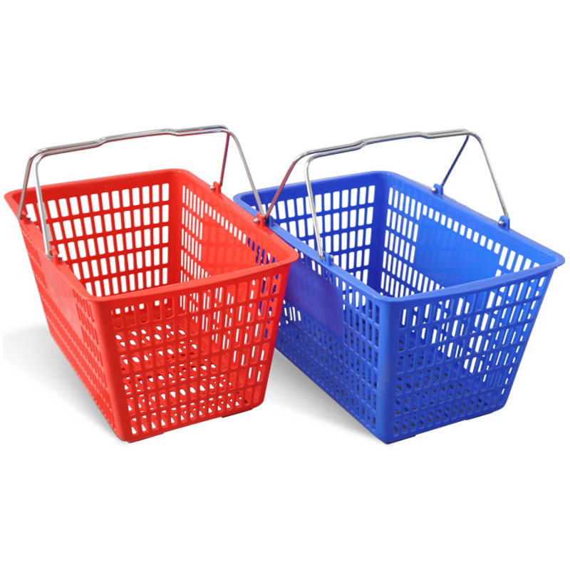 Sprøjtning af plastkurv