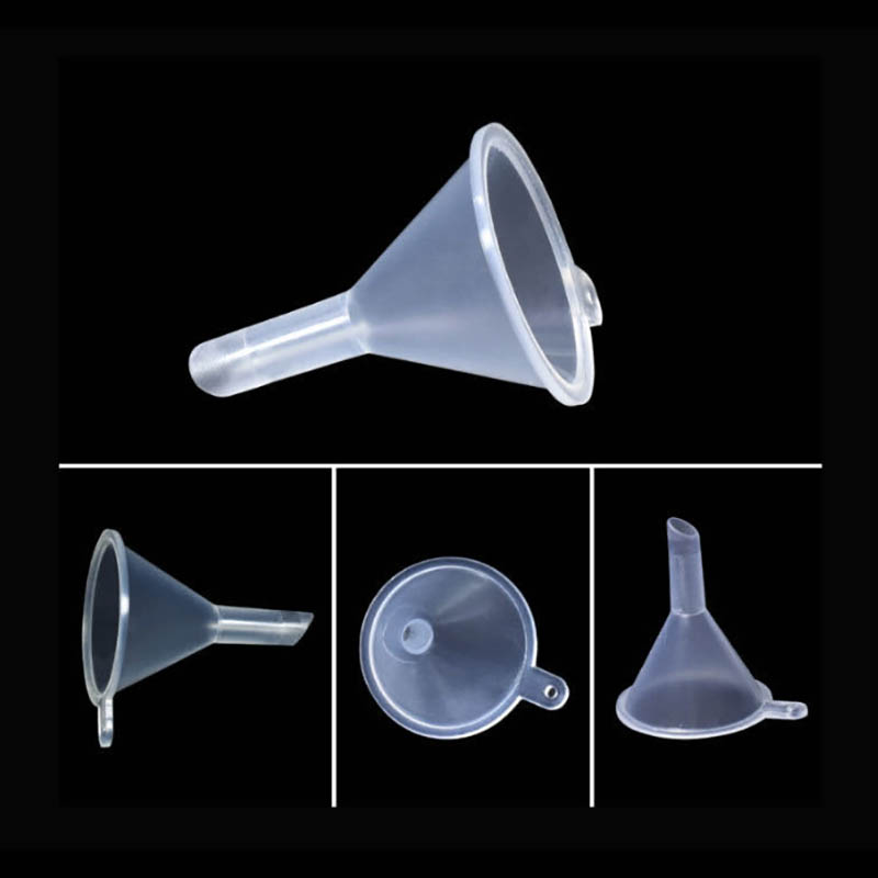 Mini plastiktragtstøbning