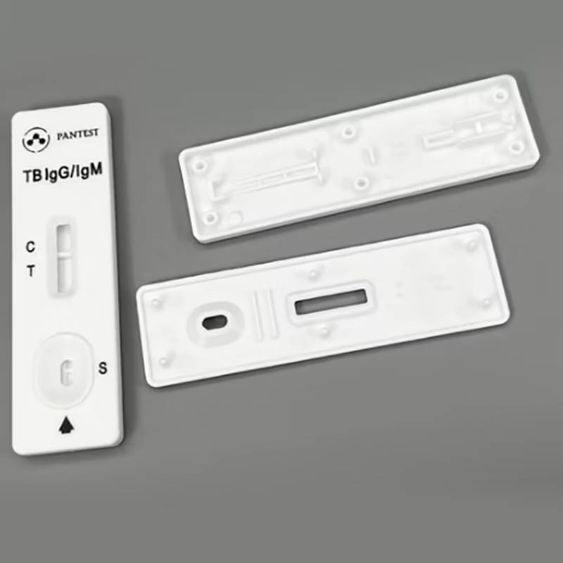 Plastdiagnostisk testkit emballageformning