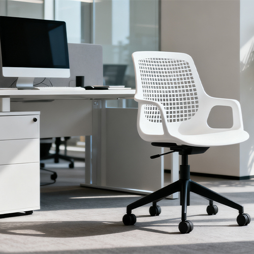 Plast kontorstol sprøjtestøbt