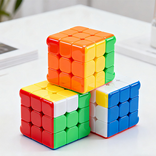 Plast Rubik Cube -injektionsstøbning